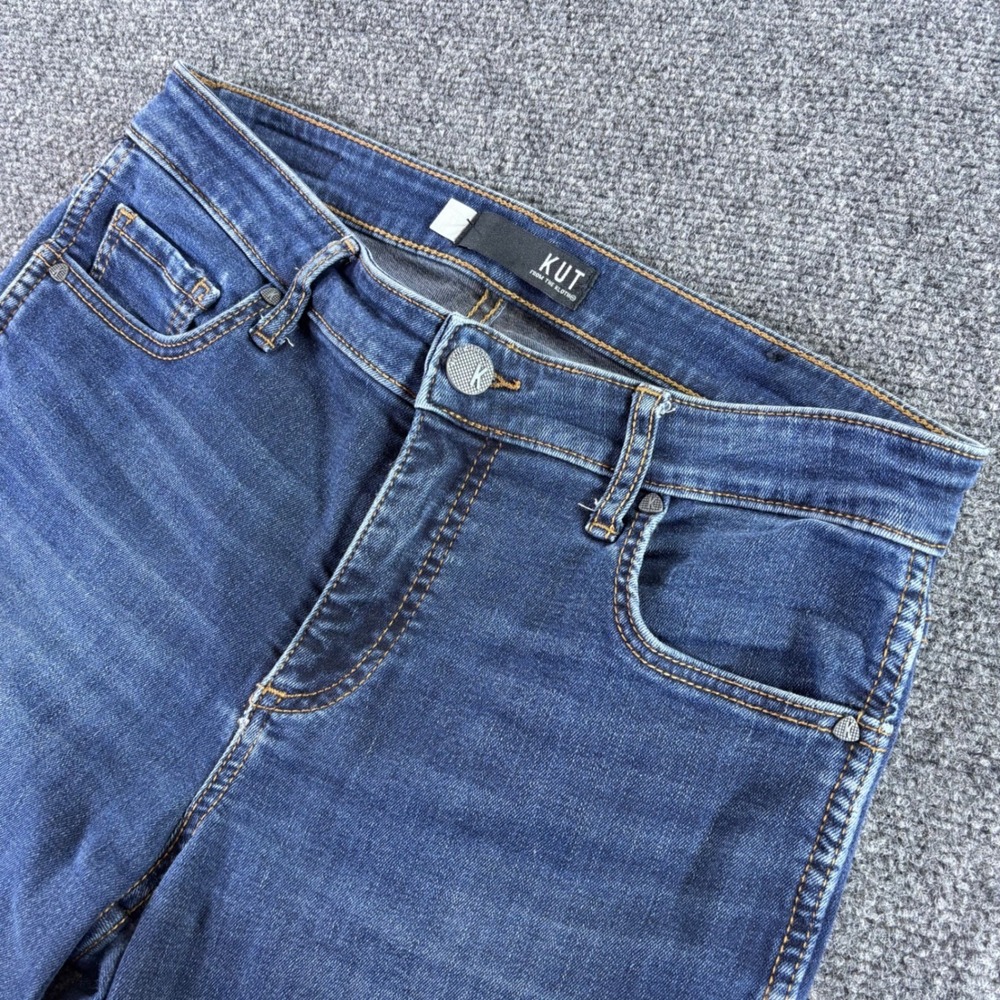 Kut from the Kloth Diana Fab Ab Skinny Jeans Women‎ 6 Blue High Rise Dark Wash